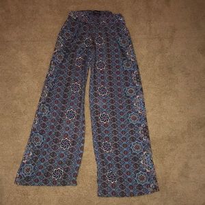Blue Palazzo Pants